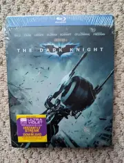 The Dark Knight (Blu-ray Disc 2012) Sealed Ultraviolet Steelbook Rare Metal Case