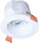 Canless LED Module Selectable 2700K-5000K CCT Slope Ceiling Direct Mount 6 Inch