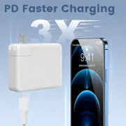 140W USB C Charger for MacBook Pro 16, 15, 14, 13 inch Type C Power AC Adapter