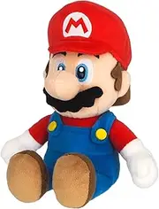 Sanei Super Mario All Star Collection 9.5" Mario Plush, Small