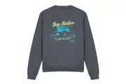 Dexter Unisex Adult Moonlight Fishing Sweatshirt (Charcoal) - UTTV13209