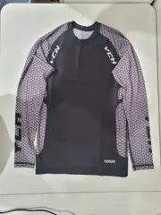 New XS Men's Compression Long Sleeve Shirt MMA Martial Arts Jiu Jitsu