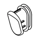 NordicTrack Proform Treadmill Handrail End Cap 347701