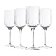 Luigi Bormioli Bach Set of 4 White Wine Glasses 280ml