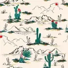 bedroom wall decor ideas desert cactus plants art poster