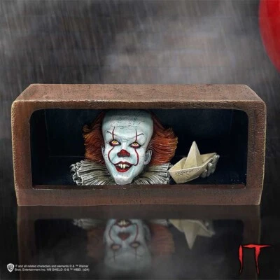 Scary IT Pennywise Clown Drain Horror Figurine Nemesis Now New & Boxed 20cm