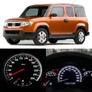 White Instrument Gauge Cluster Light Bulbs LED Kit Fits 2003-2005 Honda Element (for: Honda)