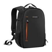 Camera Backpack for Photographers Photography Camera Bag 10L 04-black-orange