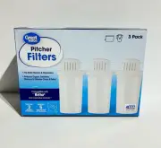 Water Filter Replacement for Pitchers Dispensers Brita Compatible 3 Pack Filters