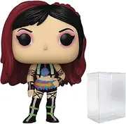 POP WWE: Iyo Sky Funko Vinyl Figure (Bundled with Compatible Box Protector Case), Multicolor, 3.75 inches