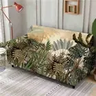 Machine Gather Line Stretch Sofa Cover Lounge Couch Slipcover Recliner Protector