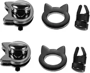 BESPORTBLE 5Pcs Decorative Zinc Alloy Bag Locks Buckle Durable Hasp Latch Accessories for Handbags Easy to Install Finish for Bag Decoration and Security