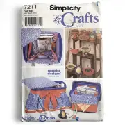 Simplicity Pattern 7211 "Sewing Accessories" Sunrise Designs Uncut 2002