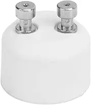 GU10 to MR16 Socket Adapter, 4PCS GU10 to MR16 Adapter Easy to Install GU10 to MR16 Lamp Base Adapter Heat Resistant GU10 to MR16 Adapter for LED Halogen Lamp