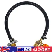 Gas AdaptersConnection Hose Black Copper Propane Refill Hose for Outdoor Camping