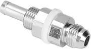 Zohisin Catch Aluminum 0×2 0×2 an6 16 Hose Barb Adapter Fittings for Fuel Fuel Cell car Accessories 16 Fuel nippl Silver