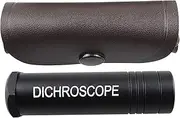 TekcoPlus Heavy Duty New Calcite Dichroscope Two Pleochroic Colors Gemstone Identification