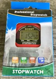 Scent Professional Stopwatch 03012 Exercise Sport Lap Timer