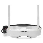 Eachine EV100 5.8G 72CH 720*540 FPV Goggles with Dual Antennas& Fan 18650 Battery Case For RC Drone
