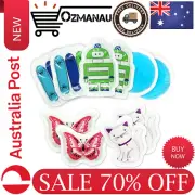 WORLD-BIO Kids Ice Pack for Boo Boos Injuries, Reusable Children'S Fun Cartoon