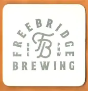Freebridge Brewing Beer Coaster The Dalles OR