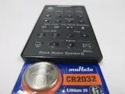 Bose Wave Music System I, II, III, IV Remote Control for AWRCC1 & 2 with BATTERY