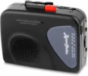 ByronStatics Portable Cassette Players Recorders FM AM Radio Walkman Tape Built