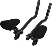 Bike Rest Handlebar Cycling Aero Bar, Bicycle Relaxation Handle Bar Triathlon MTB Road Bike Arm Rest Bar Bike Aerobar