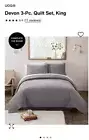 UGG Devon King Quilt Set New 3 Piece