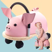 在飛比找PChome24h購物優惠-【Wheely Bug】扭扭滑輪車-粉紅豬 簡易包裝