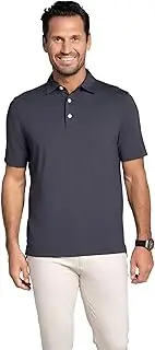 [IBKUL] Men Athletic & Leisure Wear | Sun-Protective UPF50+ Moisture Wicking Quick Dry Icefil Cooling Short Sleeve Polo 94199