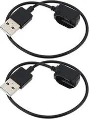 EMSea 2pcs USB Headset Replacement Charging Cable Charge Adapter Compatible with Plantronics Voyager Legend Headset Black (27cm) 5V/1A