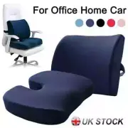 Lower Back Lumbar Support Car Seat and Office Chair Pain Relief Cushion
