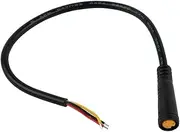 Ebike Cable Extension Julet Female Male 2 3 4 5 6 pin Ebike Extension Connector Waterproof for Electric Bicycle Display Throttle Ebike Parts Extend Cable(3 Pin Female)