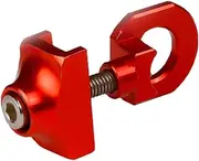 Cycle Chain Adjuster - Cycle Wheel Tensioner | Folding Cycle Adjuster | Fixed Gear Cycle Chain Adjust Bolt Tensioner Fastener | Aluminum Chain Buckle Wheel Fixing Button Zipper for Dead Fly Cycles