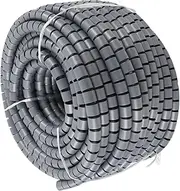 Spiral Cable Wrap Flexible Wire Winding Tube for Appliances Cord Sheath PE Protector (Dia 22mm 50m)