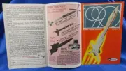 1990 Estes Flying Model Rocket Catalog w/ Rare Attached Unaddressed Jacket