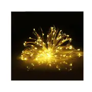 Christmas Fairy Lights 300LED Copper Wire Twinkle String Lights for Garden Party Indoor Decor -Warm White