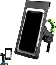 Bike Phone Holder - 360 Degree Rotatable Phone Clip | Quick Release Bike ‎Handlebar Bag, Touchscreen Waterproof Pouch for Smartphone GPS Navigation