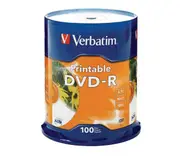 Verbatim Dvd-r / 16x / 100 Cake / Azo Dvd-r16x 100 95153