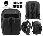 Genuine Dell Alienware Horizon Game Backpack Bag AW523P 17" Galaxy Weave Black