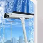 2 in 1 Squeegee Window Cleaner Retractable Pole Mirror Glass Wiper Car