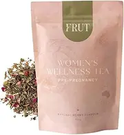 Fertility Tea | Organic Women’s Wellness Pre-pregnancy Herbal Tea | Natural Berry Flavour | Caffeine-free Raspberry leaf blend | Supports Women’s reproductive system | 100g Loose leaf