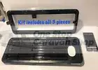 Dometic Fridge Vent Upper Frame & Insert Kit - Black