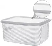 Box Dog Food Grain Bucket Airtight Pet Container Dog Food Container Pet Storage Bin Container Dog Cat Holder Food Containers Airtight Containers Dog Bin Dog Canister Pp White