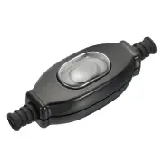 7mm Inline Cord Switch, Waterproof Appliance Switch 250V 3A Rocker Switch
