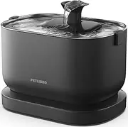 PETLIBRO Cordless Cat Water Fountain, 2.5L/84oz, Stainless Steel Tray, Motion Sensor for Automatic Liquid Release, Rechargeable, Indoor Dog Water Dispenser, for Pet High-Quality Drinking