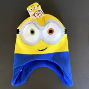 NEW Minions Hat And Gloves Set OSFM (Generally kids 4-8)