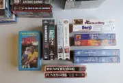 Sealed Movie Lots PICK 1 VHS lot: James Bond 007, Babylon 5, Benji, Fishing, etc
