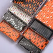 25pcs Halloween Drinking Paper Straws Pumpkin Bat Halloween Party Supplies Set